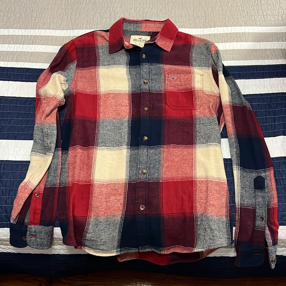 Hollister - Small - Dress, casual shirt - flannel